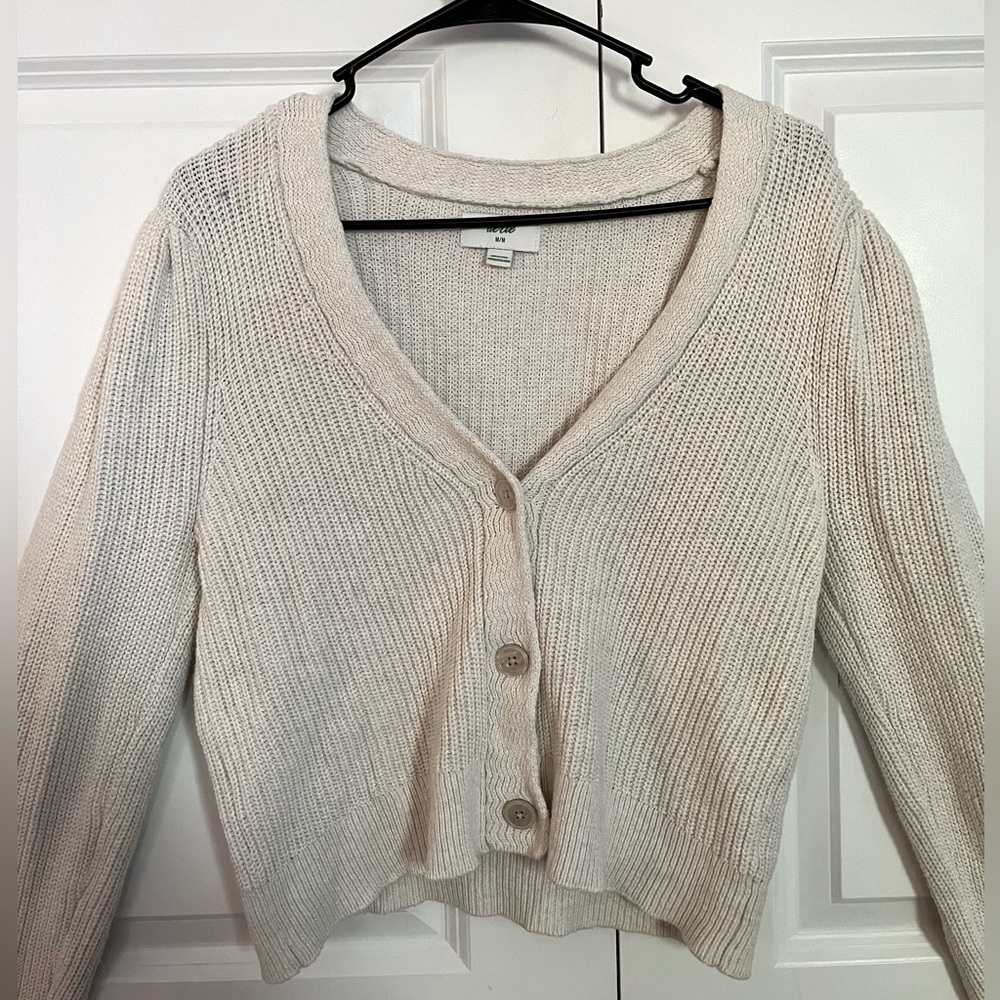 Aerie Button Up Sweater